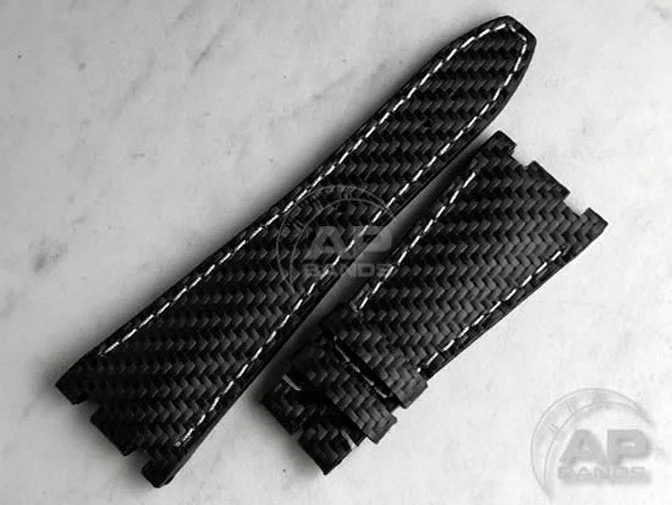 AP Bands 100% Genuine Carbon Fiber Strap For Audemars Piguet Royal Oak Offshore 42mm