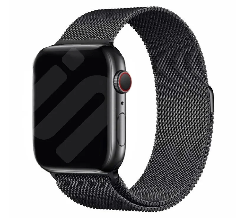 Apple Watch Milanese Strap (Black)