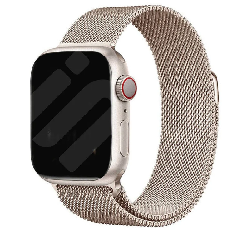 Apple Watch Milanese Strap (Starlight)