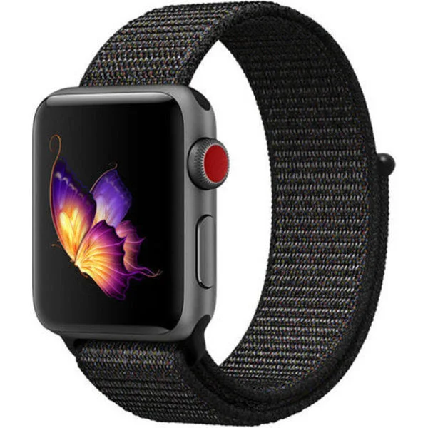 Apple Watch Nylon Strap (Black)