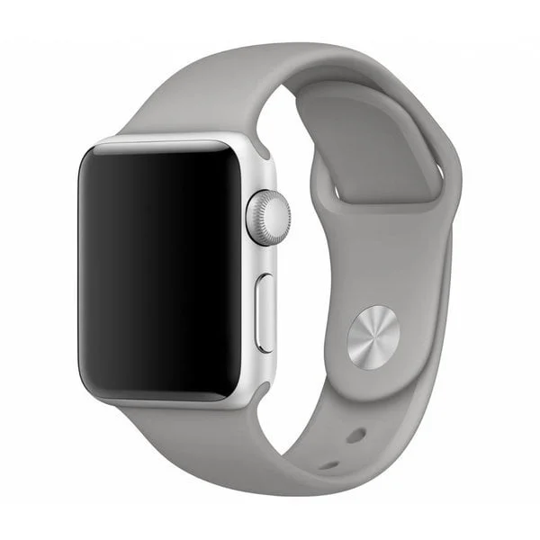 Apple Watch Silicone Strap (Grey)