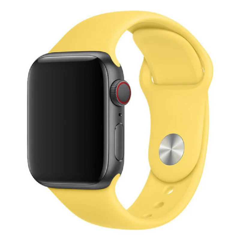 Apple Watch Silicone Strap (Yellow)