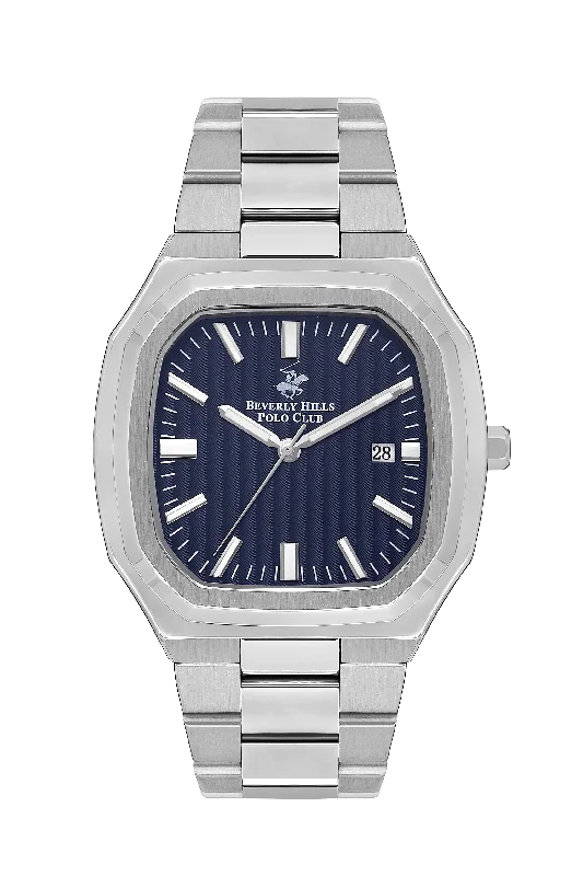 BEVERLY HILLS POLO CLUB Men’s Automatic Dark Blue Dial Watch – BP3547X.390