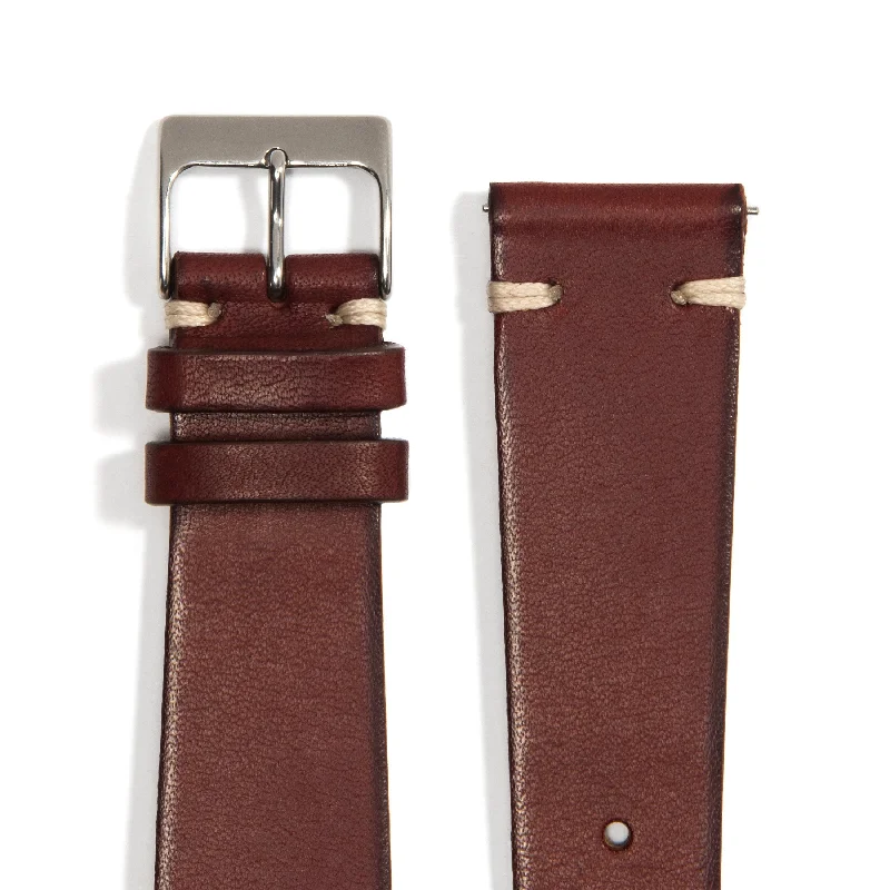 UNIVERSAL CHERRY VINTAGE UNIVERSAL LEATHER WATCH STRAP