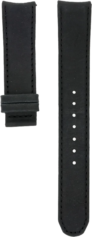 Formex XL Essence Butterfly Black Leather Strap 22mm