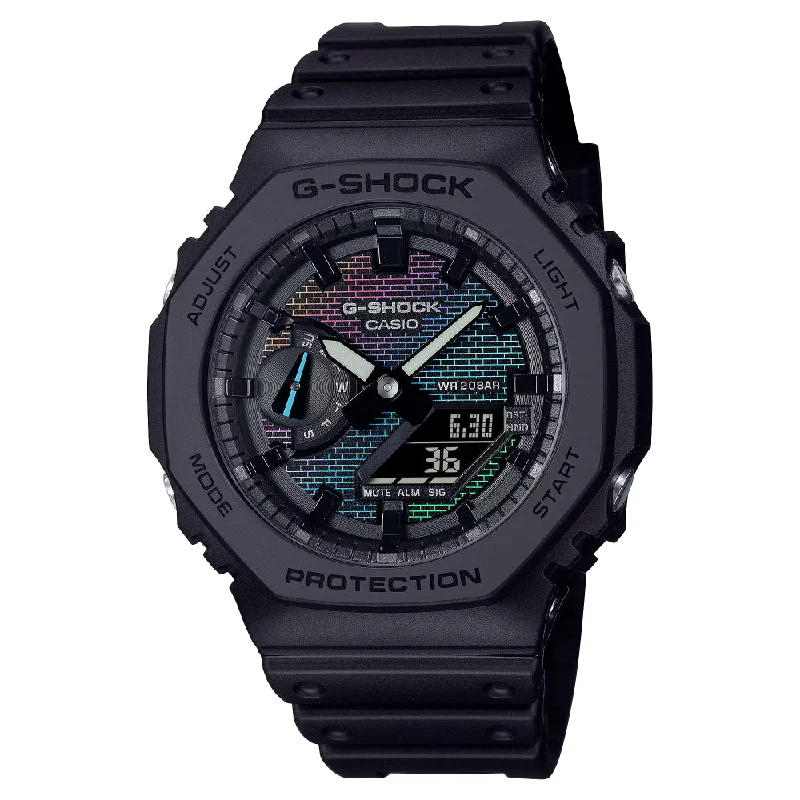 G-Shock Analog Digital 2100 Series Black Resin Watch