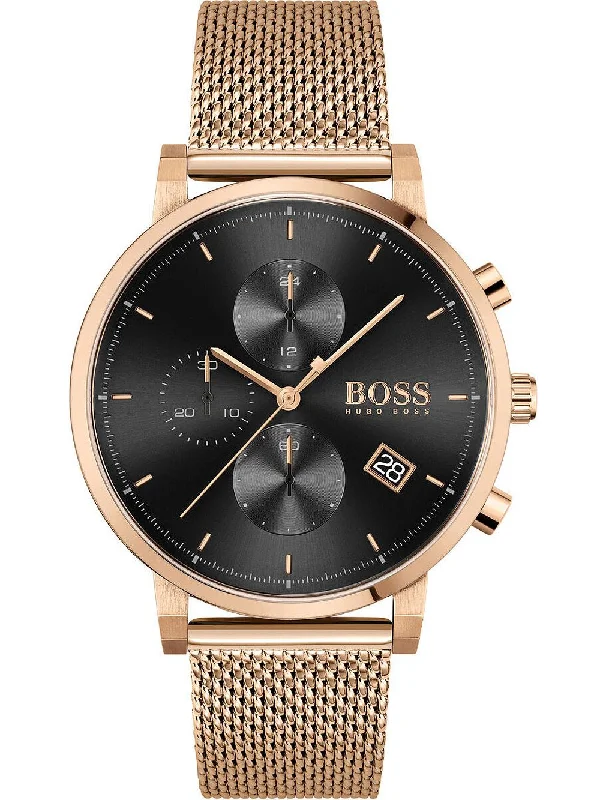 Hugo Boss Integrity Rose Gold Chronograph Men's Watch 1513808