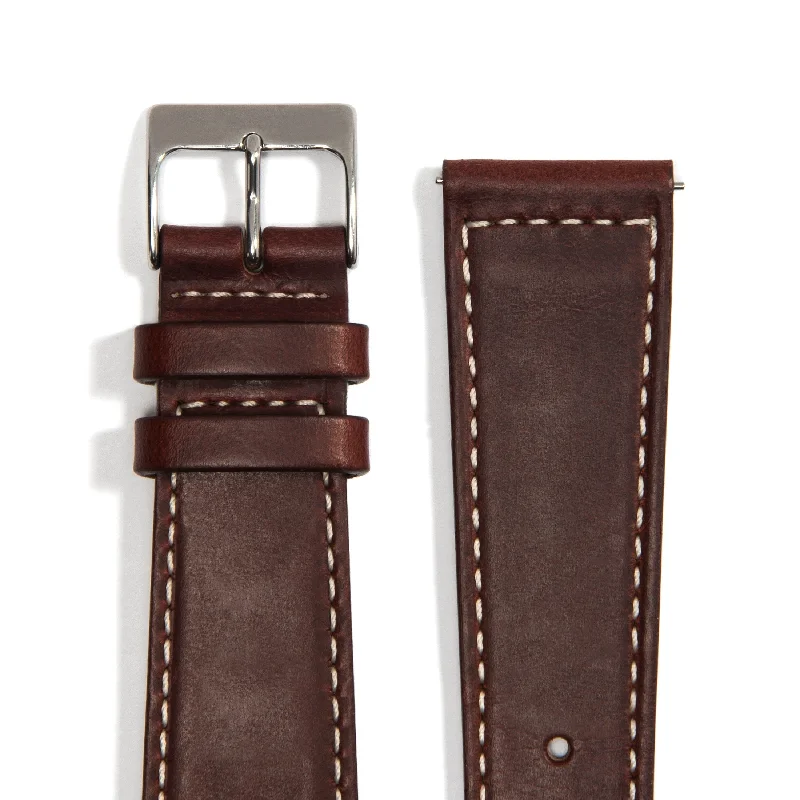 UNIVERSAL CHERRY UNIVERSAL LEATHER WATCH STRAP