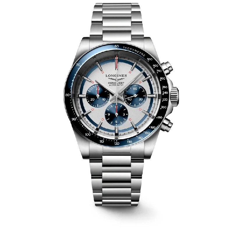 Longines Conquest 42mm Automatic Chronograph Watch