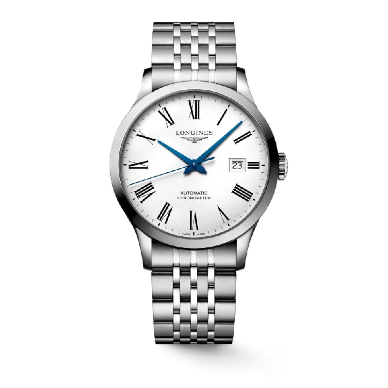 Longines Record 40mm Automatic Watch