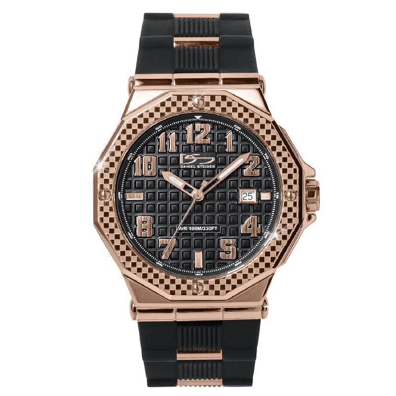 Monza Black Men's Watch