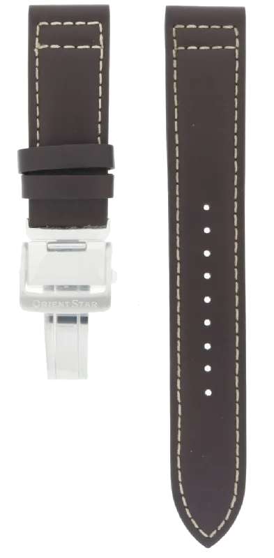 Orient Star Brown Leather Strap 21mm UL038011J0