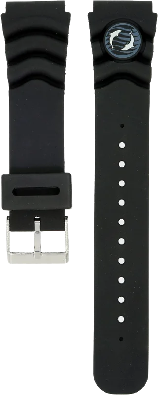 Orient Black Rubber Strap 22mm VDCLXSA