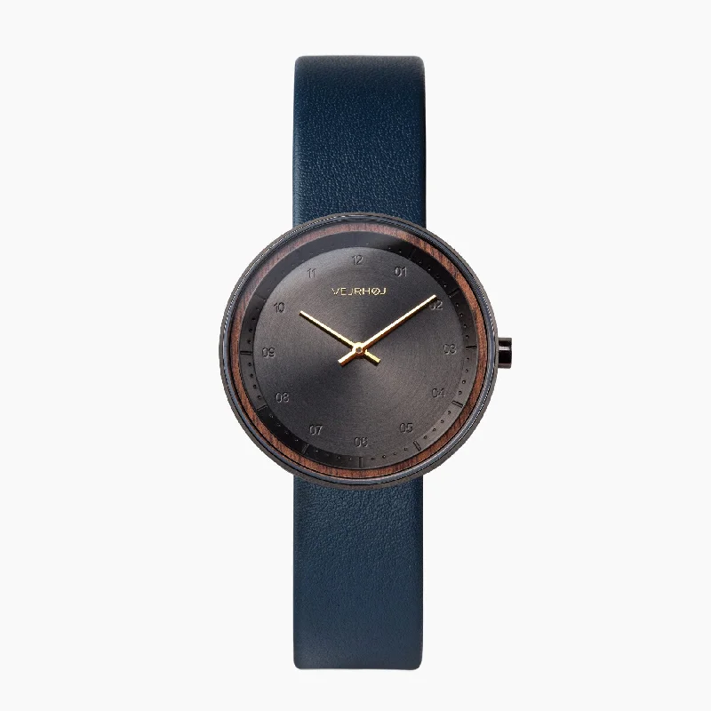 Petite | BLACK & GOLD | midnight blue