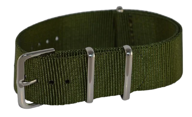 Nylon Strap Khaki Green Premium