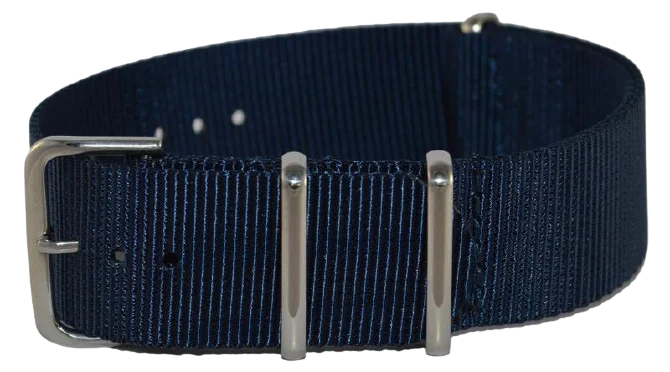 Nylon Strap Navy Premium