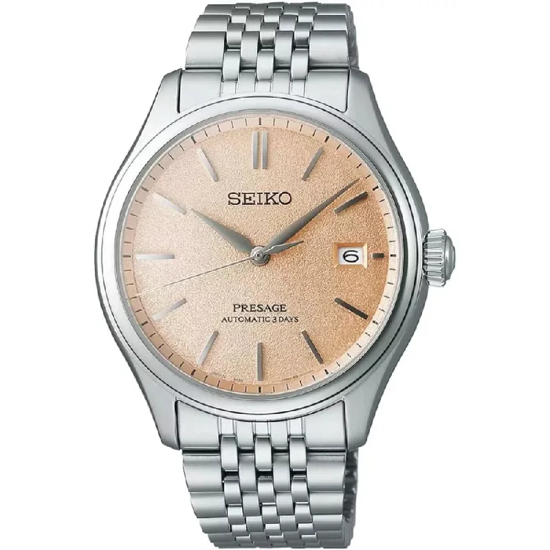 Seiko Presage Classic Series Automatic 40.2mm, Pink Dial