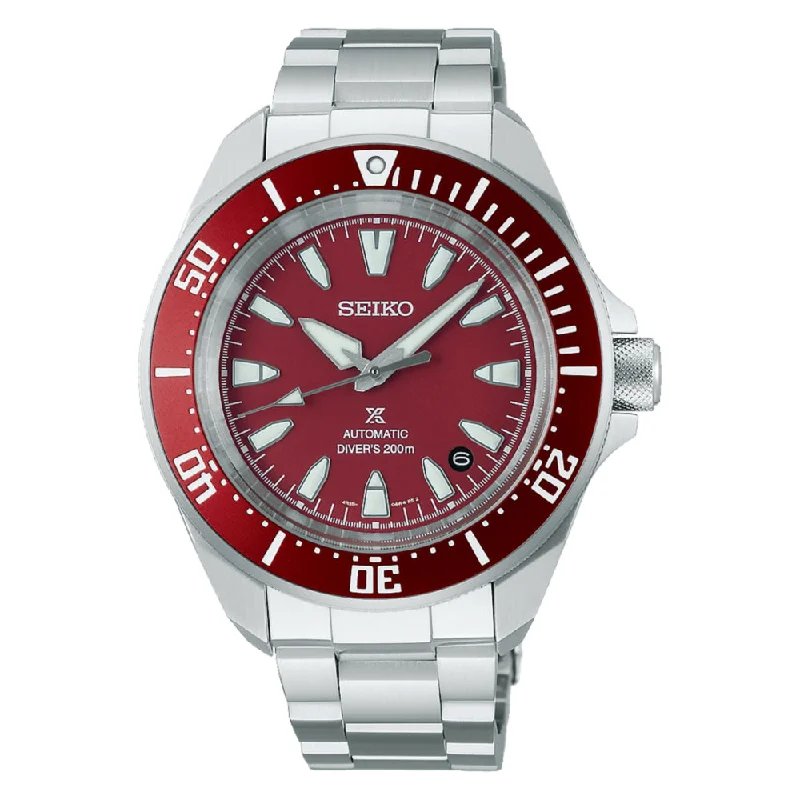 Seiko Prospex PADI Diver USA Special Edition Automatic - Red Dial