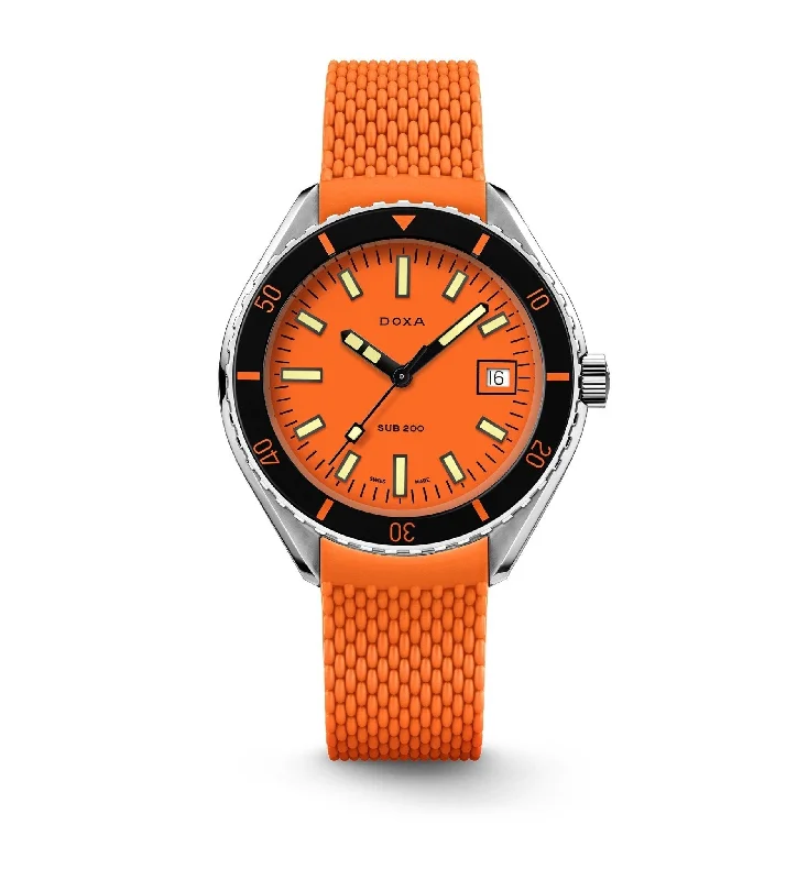 DOXA Sub 200 Professional Rubber Small - 799.10.351.10