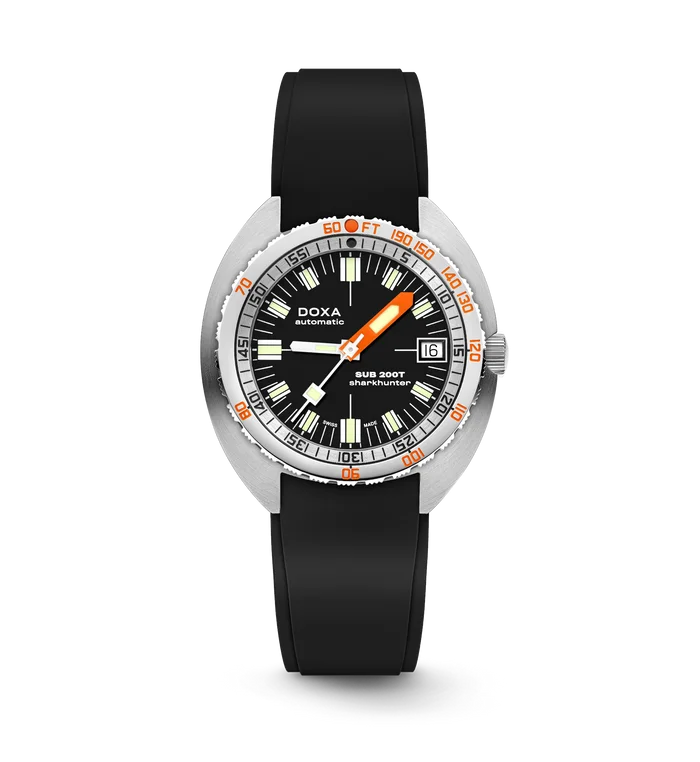 DOXA Sub 200T Sharkhunter Iconic Rubber - 804.10.101.10