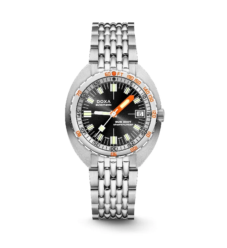 DOXA Sub 200T Sharkhunter Sunray Stainless Steel - 804.10.101.10