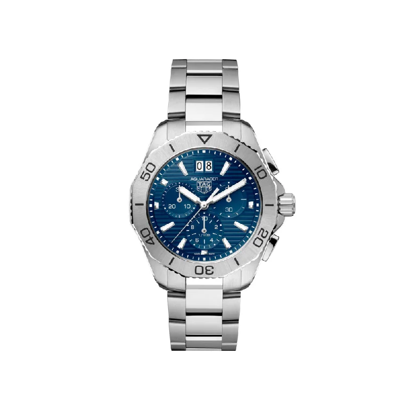 Tag Heuer Aquaracer Professional 200 Chronograph, Blue Dial