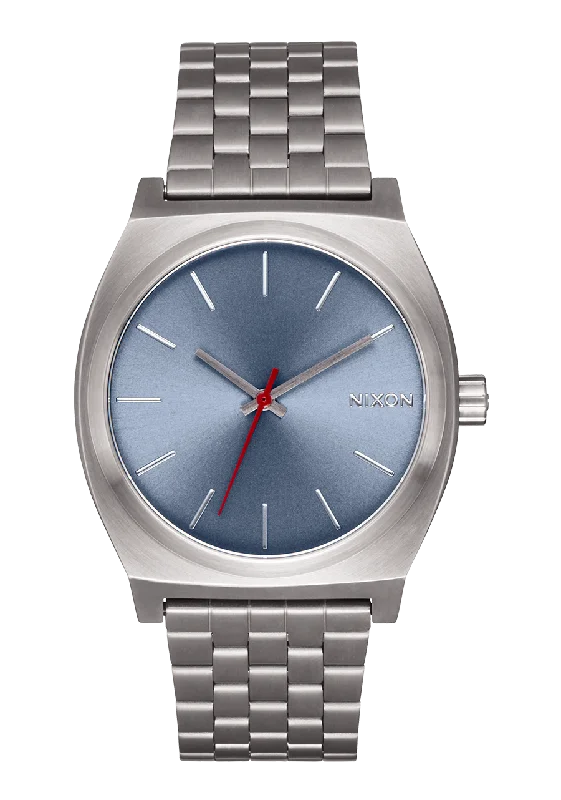 Time Teller - Light Gunmetal / Dusty Blue