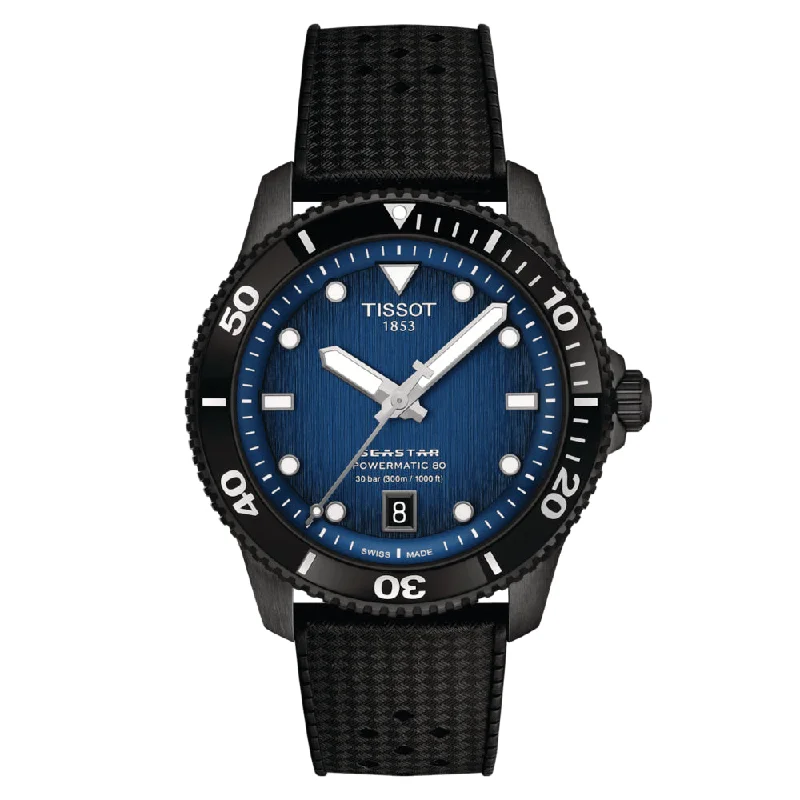 Tissot 40mm Seastar 1000 Powermatic 80 Automatic Watch