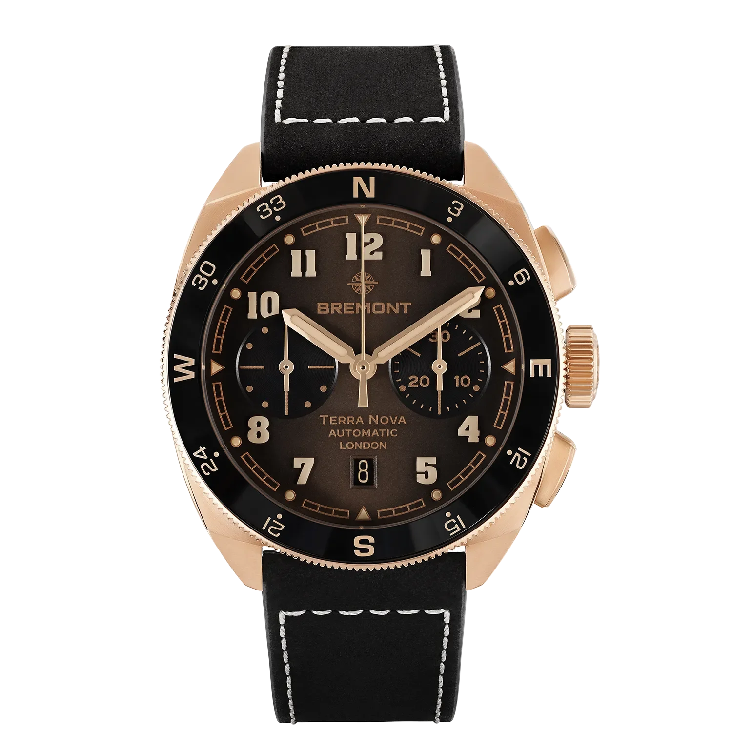 Terra Nova 42.5 Chronograph, Rose Gold